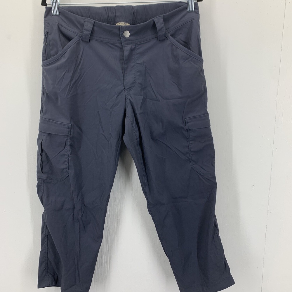 Duluth Trading Womens 10 Cargo Pants Hiking Campfire Gorp Granola Girl Grunge